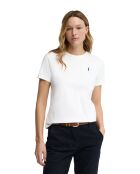Diane T-shirt van wit katoen met korte mouwen