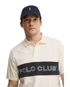 Polo Ismaël a manica corta in cotone ecru