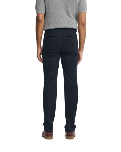 Marineblaue Chinohose Tom aus Baumwolle