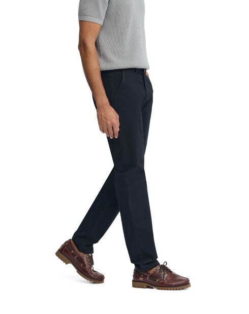 Marineblaue Chinohose Tom aus Baumwolle