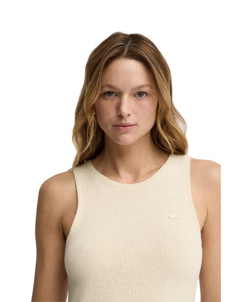 Cremefarbenes Baumwollkleid Amanda