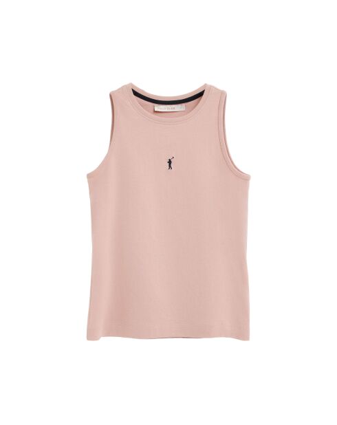 Débardeur en coton Lilou pale rose