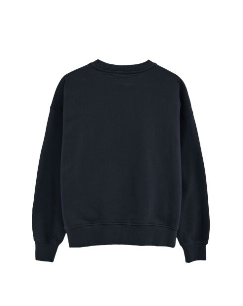 Sweat-shirt en coton Sabrina navy