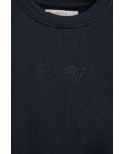 Sweat-shirt en coton Sabrina navy