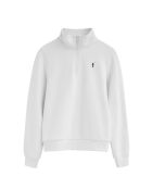 Sweat-shirt en coton Morgane white