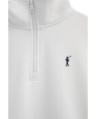 Sweat-shirt en coton Morgane white