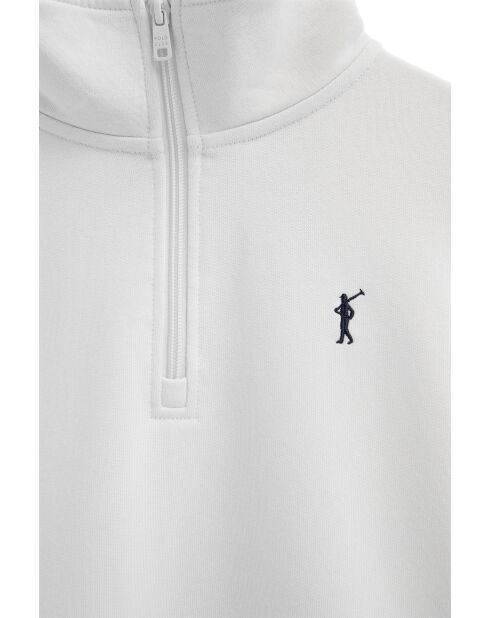 Sweat-shirt en coton Morgane white