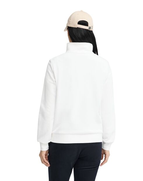 Sweat-shirt en coton Morgane white