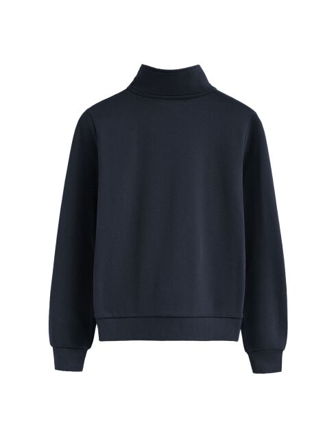 Sweat-shirt en coton Mélodie navy