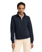 Sweat-shirt en coton Mélodie navy