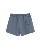 Pantaloncini da bagno blu denim Leonardo