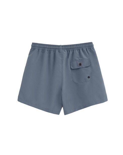 Pantaloncini da bagno blu denim Leonardo