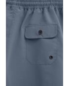 Pantaloncini da bagno blu denim Leonardo