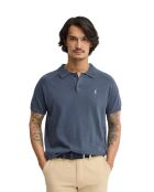 Pullover Ibrahim in cotone blu denim