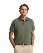 Polo a manica corta in cotone verde Enzo