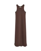 Robe en coton Alessia chocolate