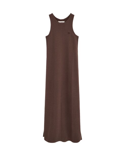 Robe en coton Alessia chocolate