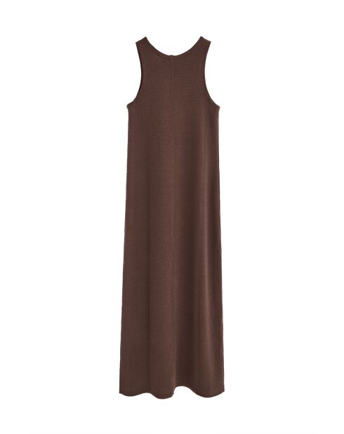 Robe en coton Alessia chocolate