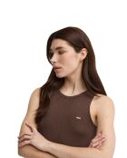 Robe en coton Alessia chocolate