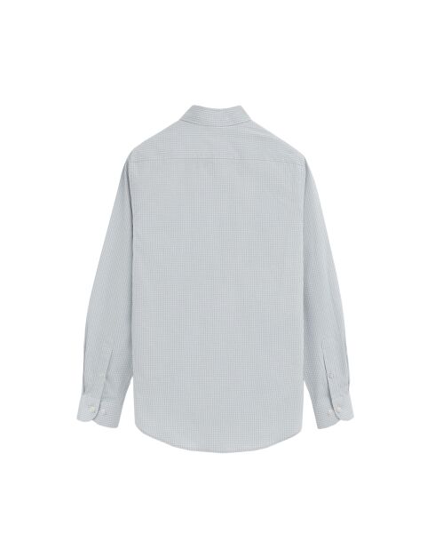 Camicia Pacôme baby in cotone a maniche lunghe blu