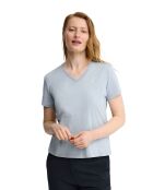 Eva Baby-Kurzarm-T-Shirt aus Baumwolle in Blau