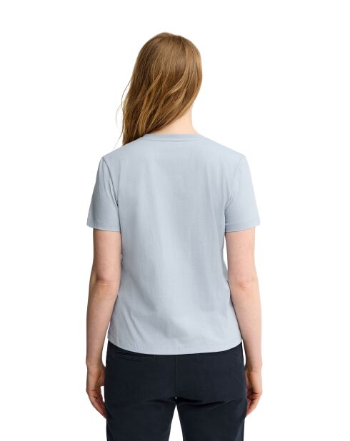 Eva Baby-Kurzarm-T-Shirt aus Baumwolle in Blau