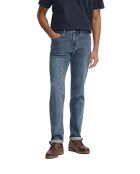 Jeans Angelo in cotone blu medio