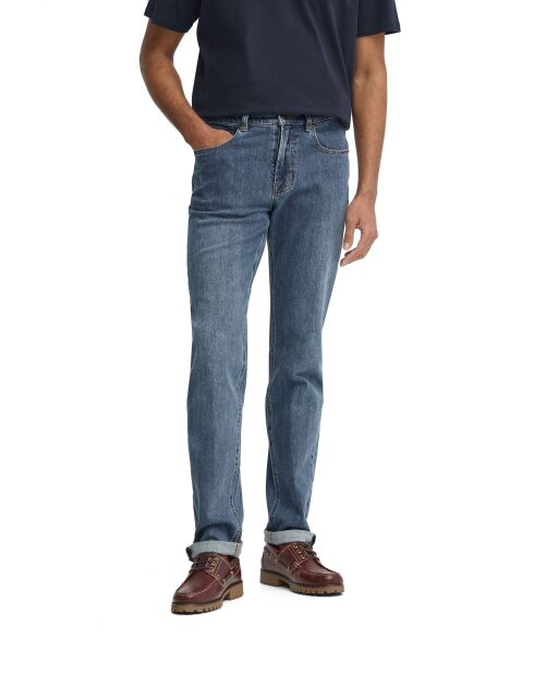 Jeans Angelo in cotone blu medio