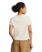 T-Shirt à manches courtes en coton Gabrielle cream