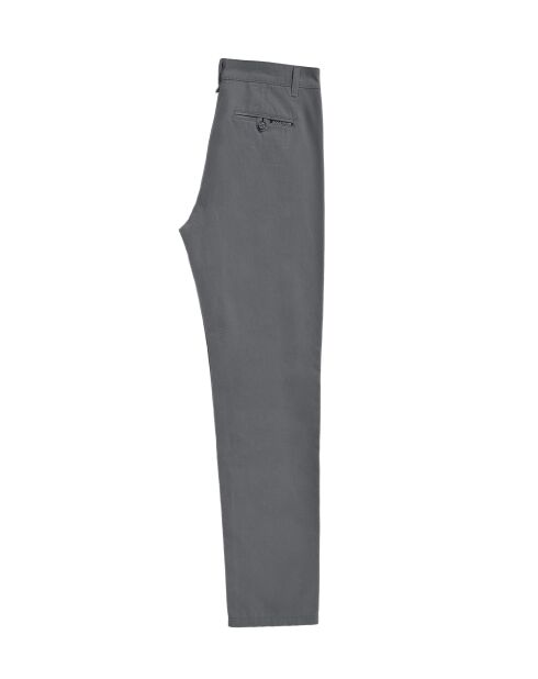 Grijze katoenen chinobroek Scott