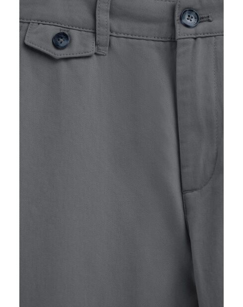 Grijze katoenen chinobroek Scott