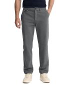 Grijze katoenen chinobroek Scott