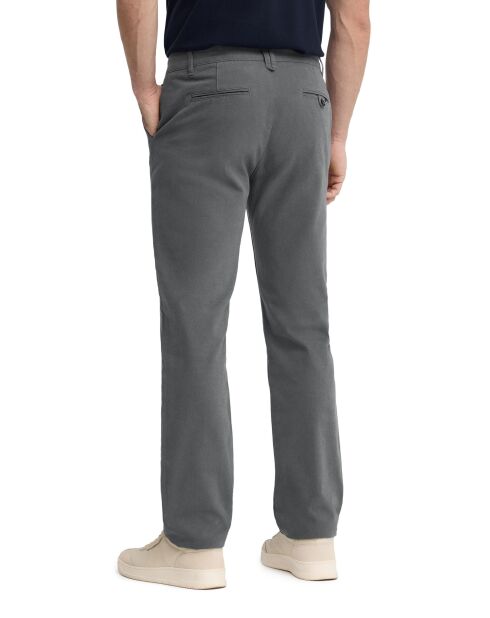 Grijze katoenen chinobroek Scott