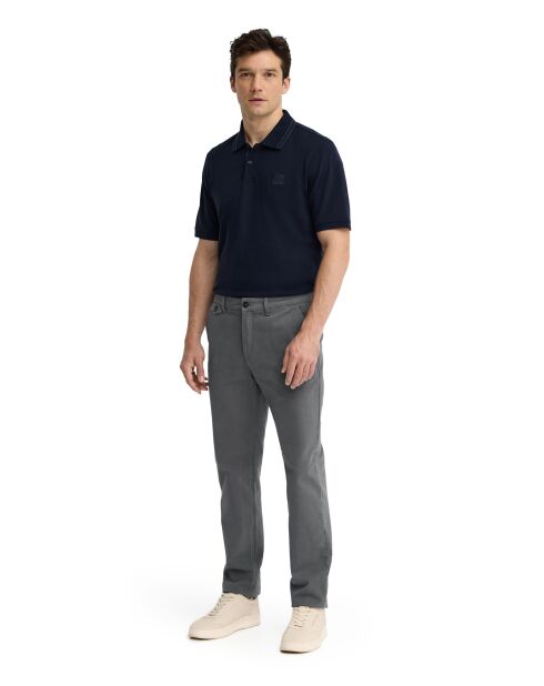 Grijze katoenen chinobroek Scott