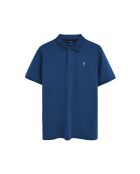 Set aus 2 mehrfarbigen Fabien Kurzarm-Poloshirts aus Baumwolle