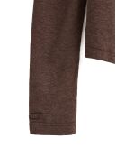 Justine Chocolate Langarmshirt aus Leinen