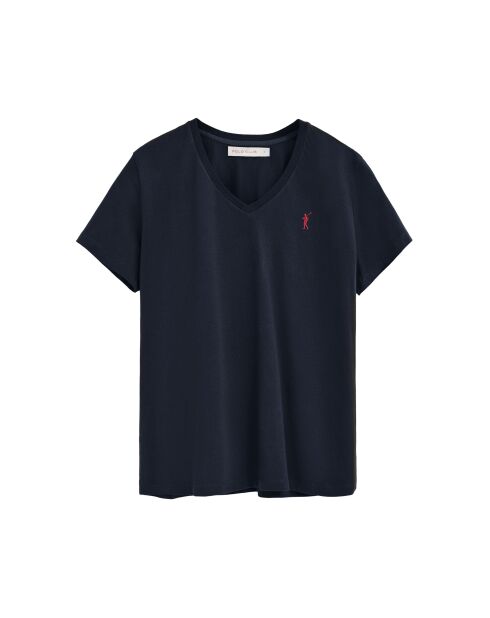 T-Shirt à manches courtes en coton Esther navy