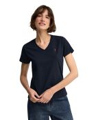 T-Shirt à manches courtes en coton Esther navy