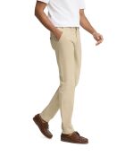 Crèmekleurige katoenen chinobroek Tyler