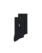 Lot de 2 chaussettes en coton Anis noires