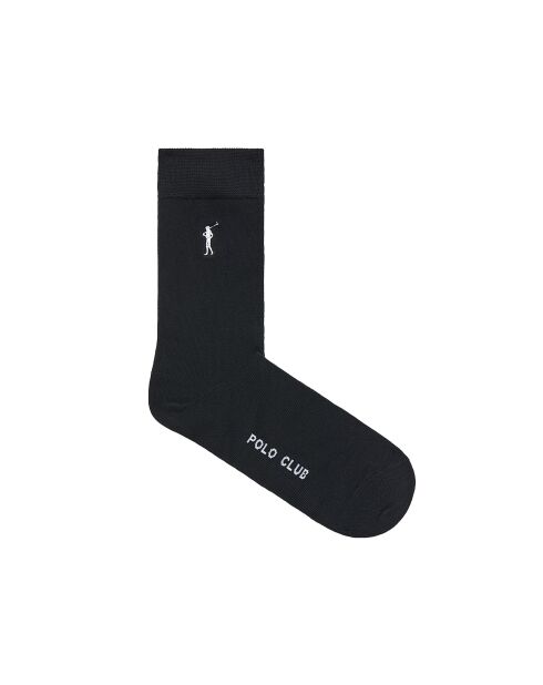 Lot de 2 chaussettes en coton Anis noires
