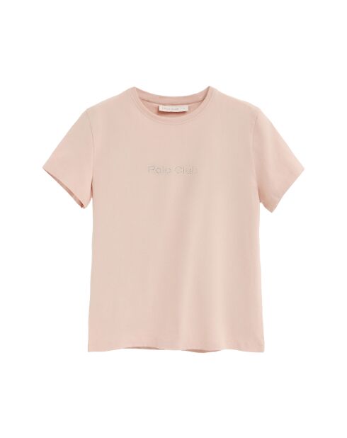 Inès Makeup Kurzarm-T-Shirt aus Baumwolle