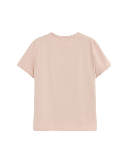 Inès Makeup Kurzarm-T-Shirt aus Baumwolle