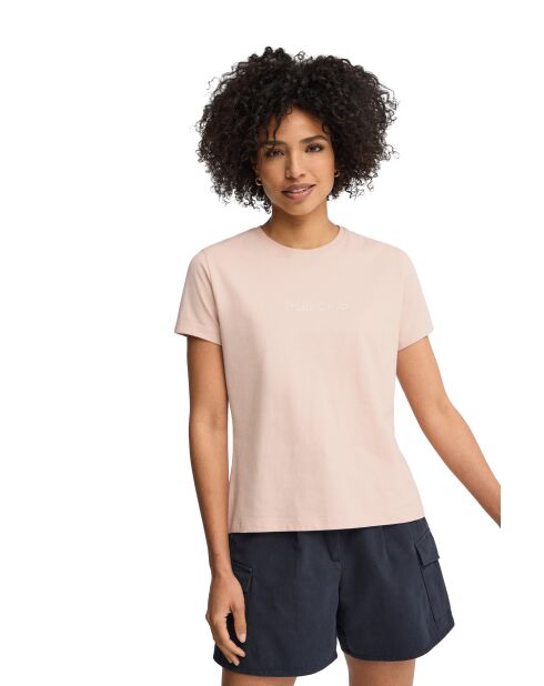Inès Makeup Kurzarm-T-Shirt aus Baumwolle