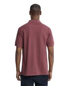 Polo a manica corta Dimitri rose wine in cotone