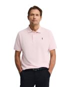 Antoine roze katoenen polo met korte mouwen