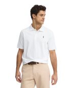 Polo Alexis a manica corta in cotone bianco