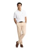 Polo Alexis a manica corta in cotone bianco