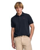 Set di 2 polo a manica corta in cotone Mourad multicolore