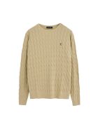 Felpa beige Dylan in cotone